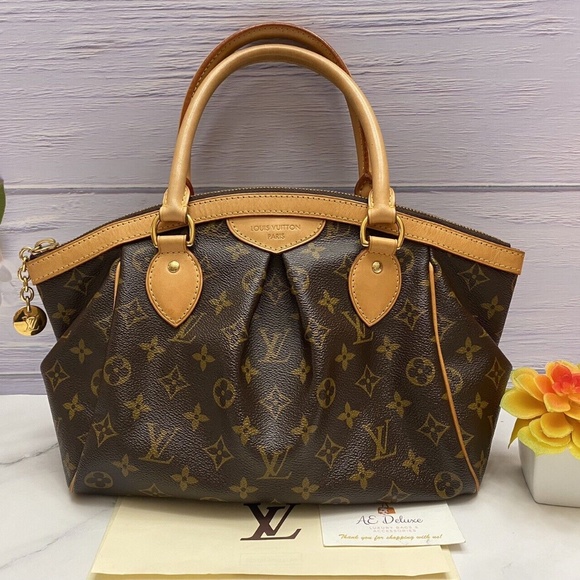 Louis Vuitton Tivoli PM Monogram Satchel Shoulder Tote (VI1171)